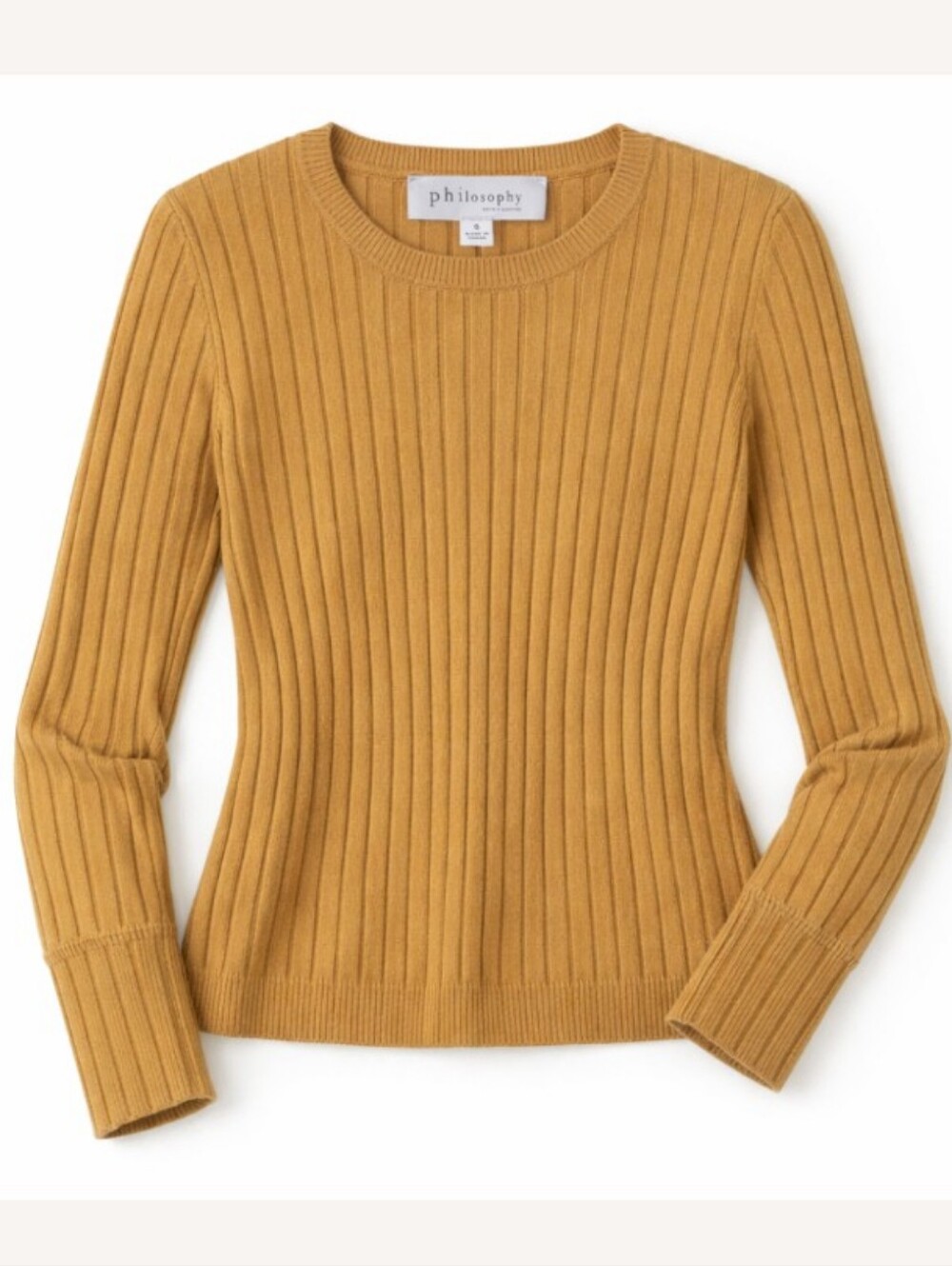 Philosophy Ribbed Sweater – Size Small - Picture 2 of 3